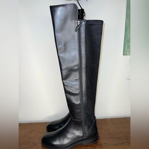 Cole Haan Chase Tall Leather Over The Knee High Riding Boots Shoes Sz 7B